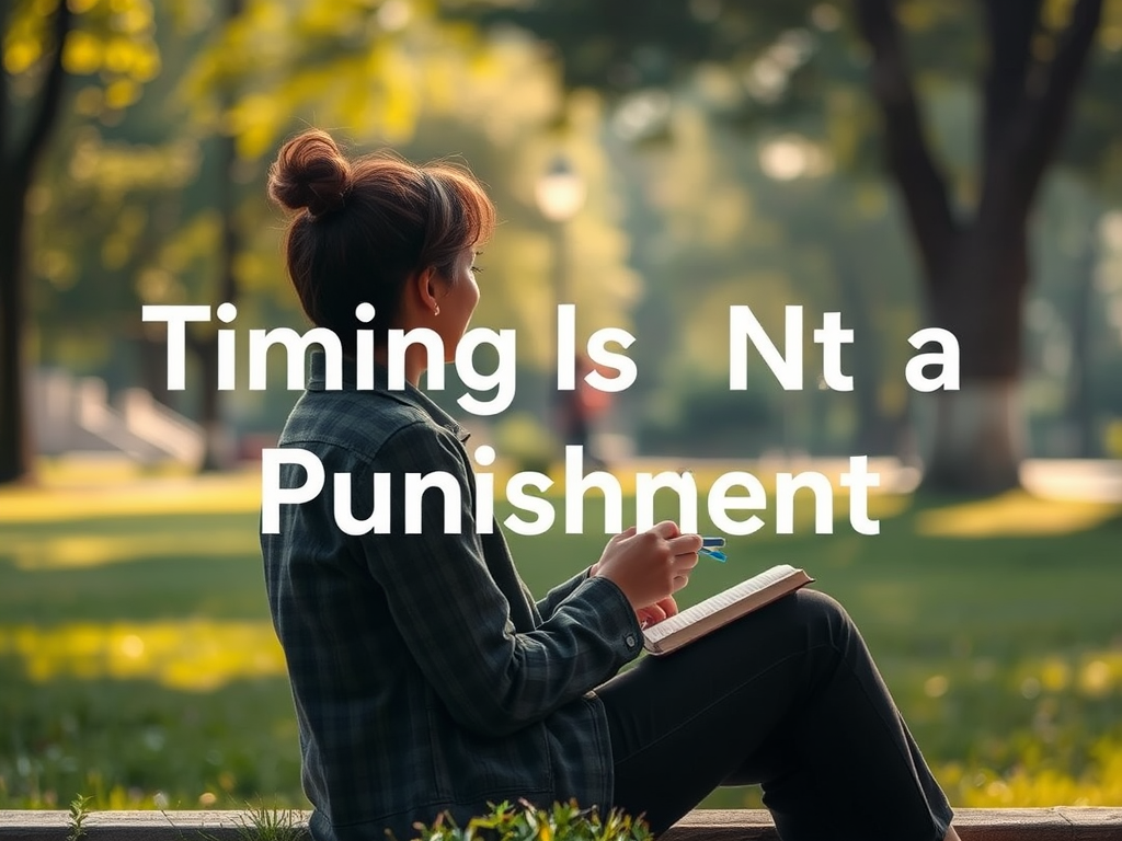 Timing Is Not a Punishment